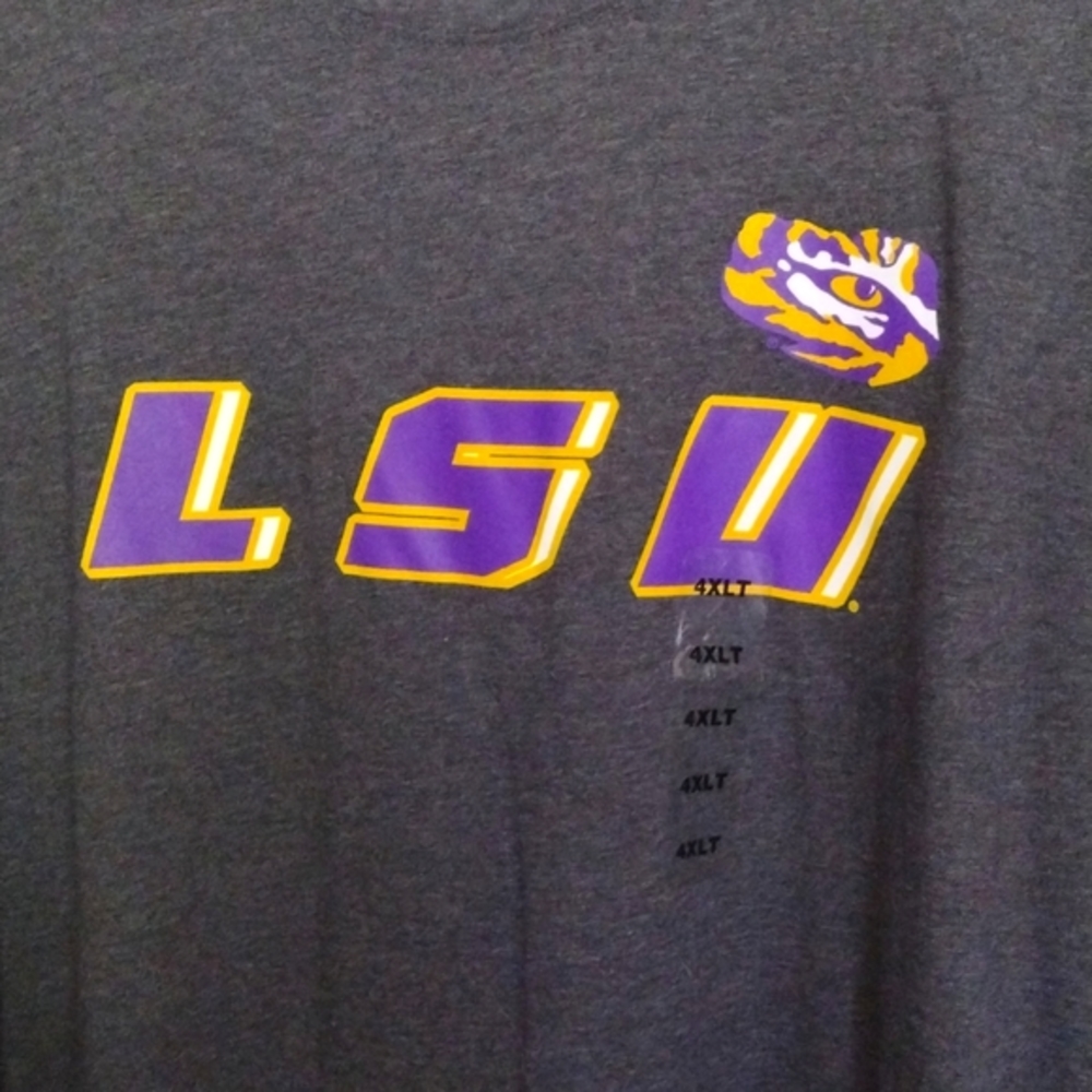 Men's LSU T shirt 4XLT